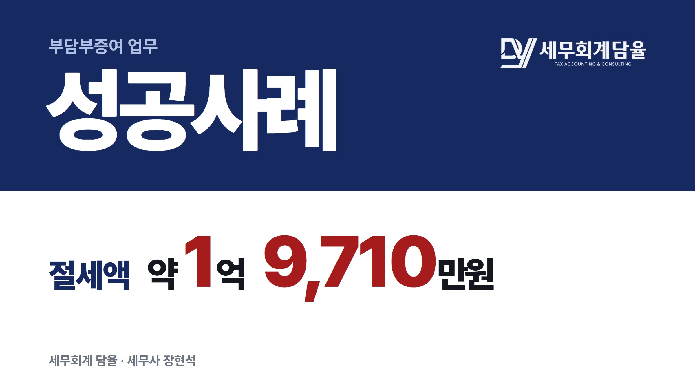 경기 상가 부담부증여, 평가방법 선택으로 세금 1억9천만원 절감
